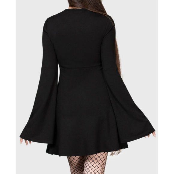 Killstar Creepy Carrie Skater Dress - Picture 6 of 6